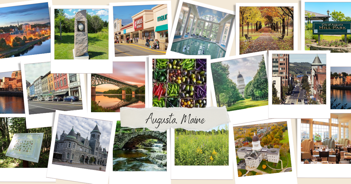 Augusta Maine Collage