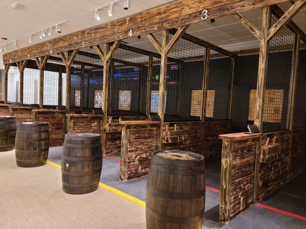 axe throwing area