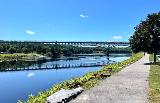 Bridge and river