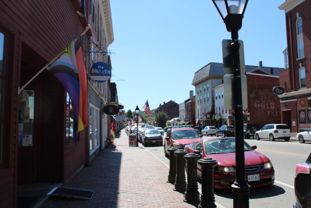 Downtown Hallowell, Maine