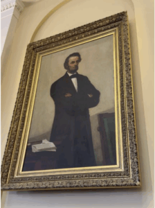 Abe Lincoln Standing Portrait