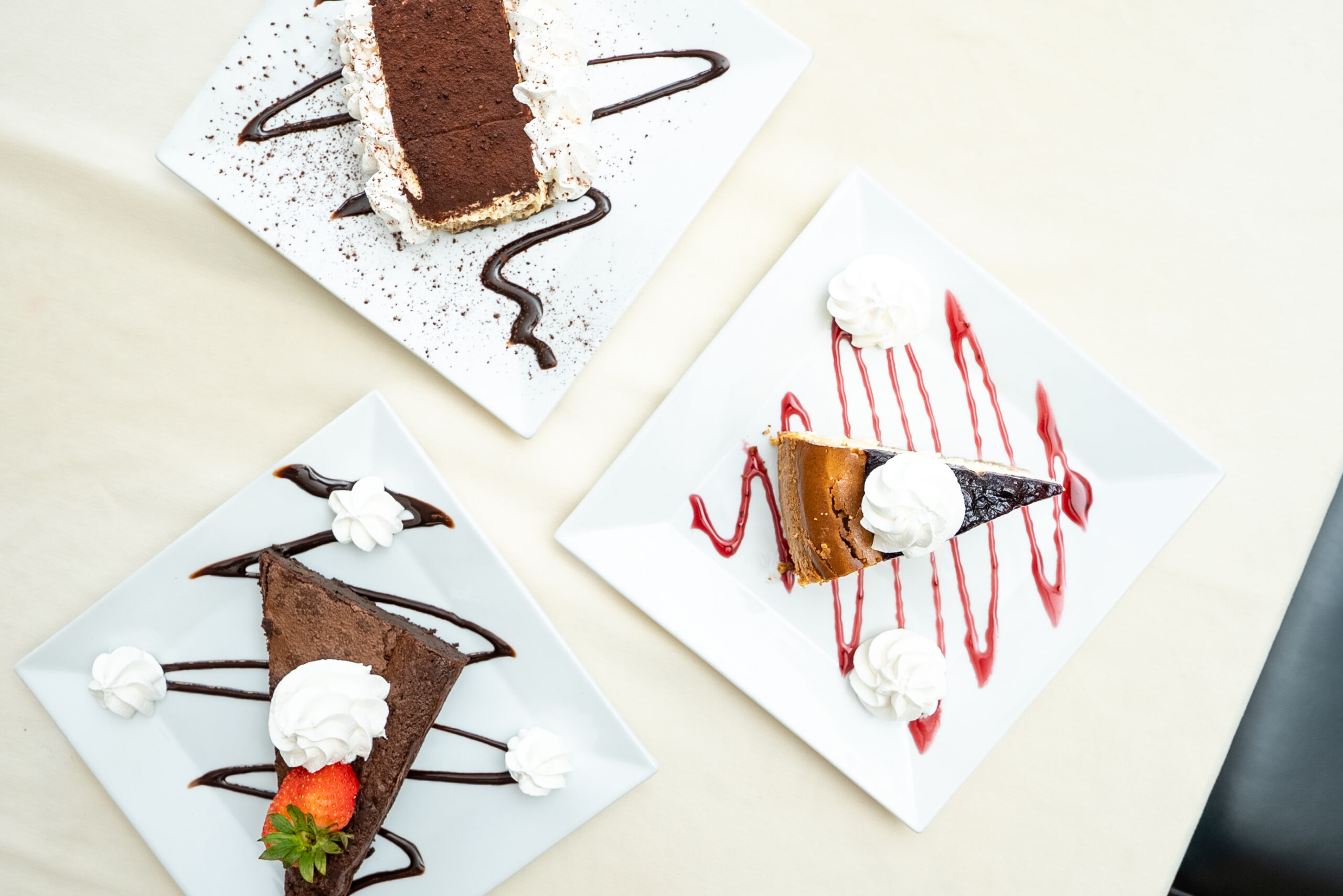 Senator Dessert Menu