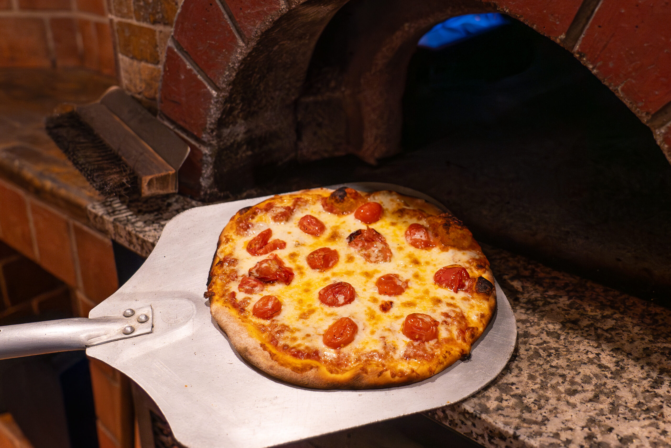 Brick Oven Pepperoni Pizza